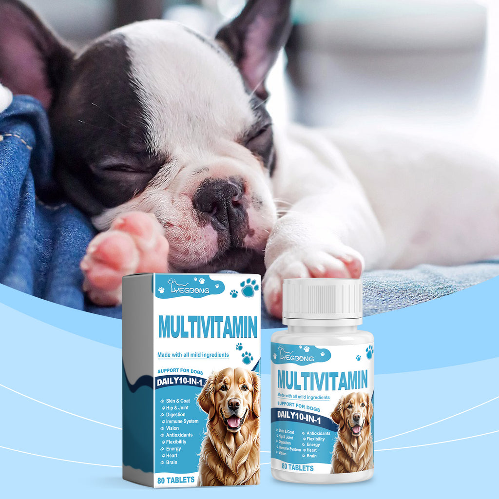 Multivitamin Tablets for Dogs and Cats, 80 Count